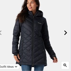 Columbia Heavenly Jacket Black Size Large EUC!